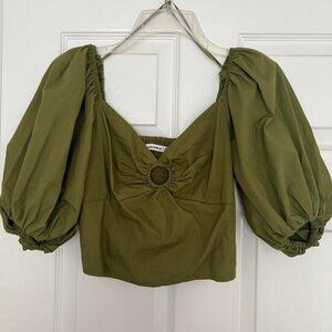 Abercrombie & Fitch Women's Green Blouse